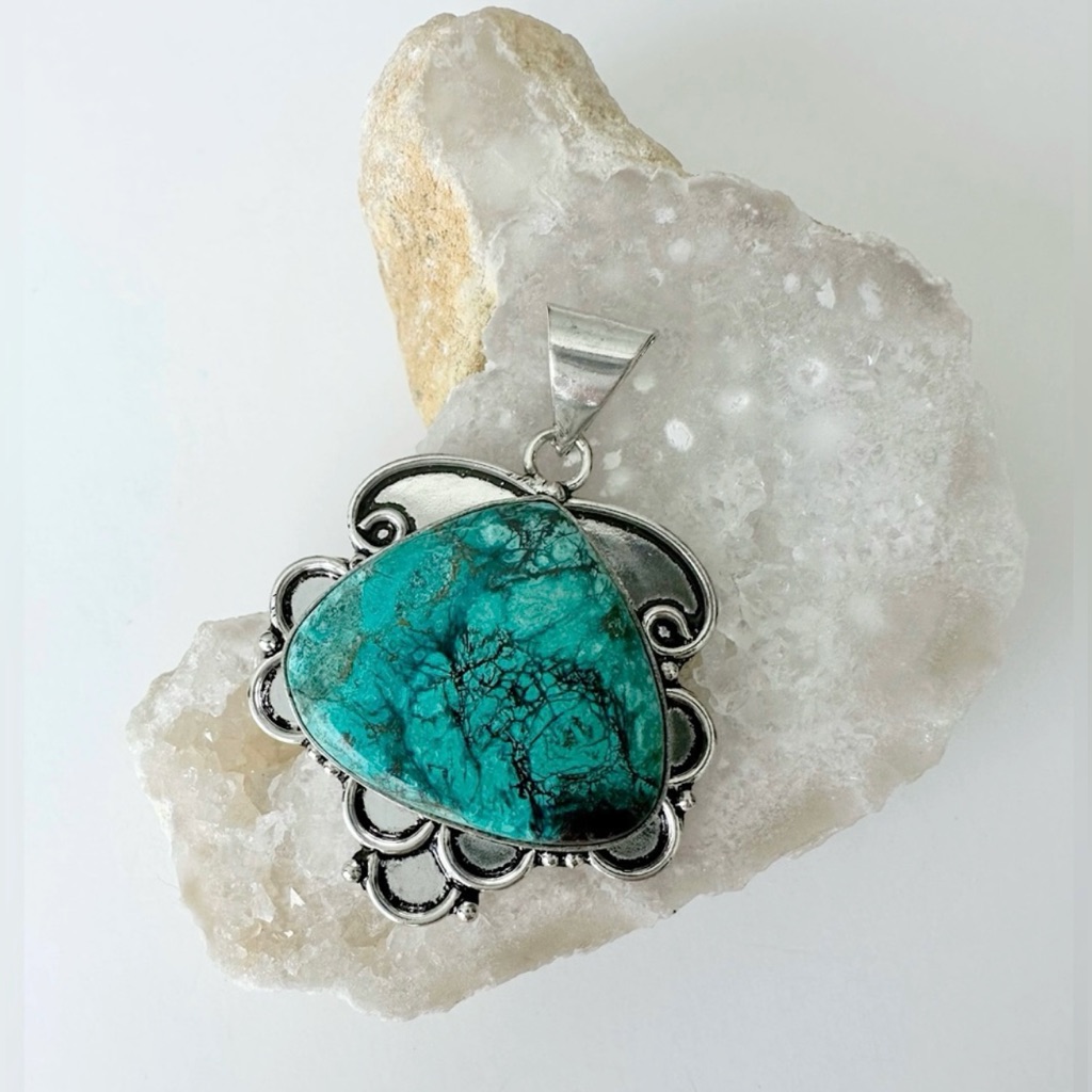 Chrysocolla Pendant